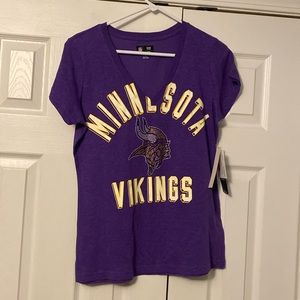 NFL Team Apparel - Minnesota Vikings V-neck